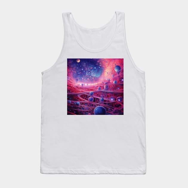 Essence of Cores, Two: Tank Top by EverythingSings.Art